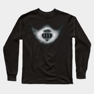 Masking evil (Hannibal Lecter's mask) Long Sleeve T-Shirt